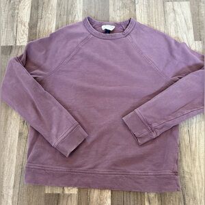 Crewneck Sweatshirt in Dusty Mauve